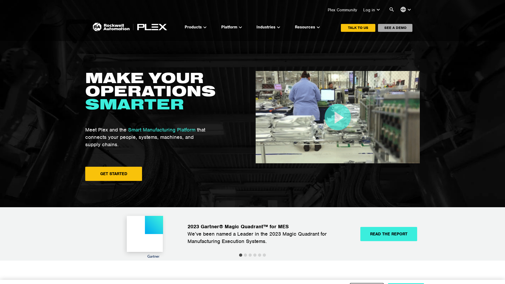 Plex Smart Manufacturing Platform